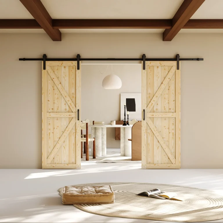 How to Turn a Regular Door Into a Barn Door